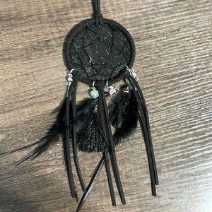 Black glittery dream catcher
